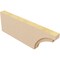 Ekena Millwork 2in. W x 8in. H x 24in. L Rivera Woodgrain TimberThane Rafter Tail, Primed Tan RFTUR02X08X24RIVRCPR - alternate 5